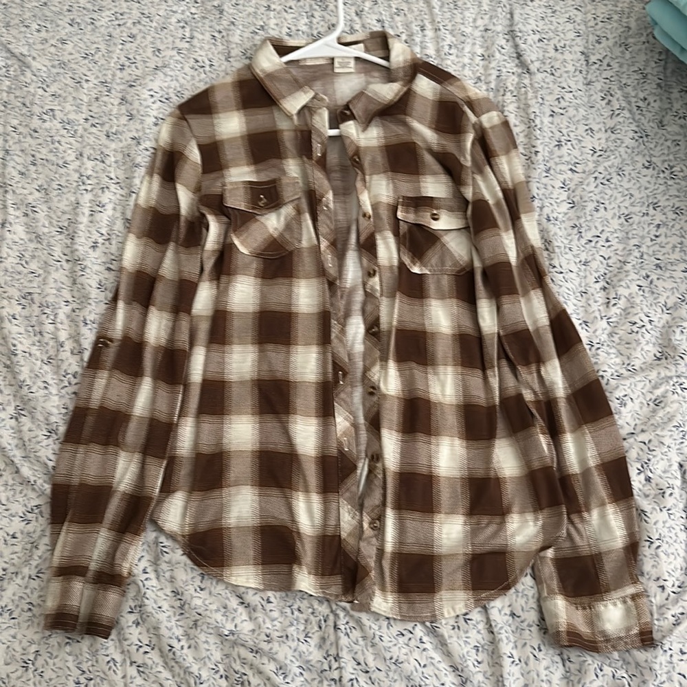 Brown Plaid Jacket